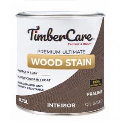 Масло тонирующее высокой прочности для дерева TimberCare Premium Ultimate Wood Stain матовый Пралине/Praline (350034) 0,75 л