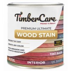 Масло тонирующее высокой прочности для дерева TimberCare Premium Ultimate Wood Stain матовый Clear Tint Base Прозрачный (350037) 0,72 л