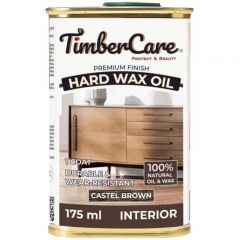 Масло защитное с твердым воском TimberCare Premium Finish Hard Wax Oil полуматовый Темно-коричневый/Castel Brown (350102) 0,175 л