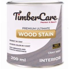 Масло тонирующее высокой прочности для дерева TimberCare Premium Ultimate Wood Stain матовый Серая дымка/Gray Mist (350009) 0,2 л