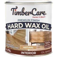 Масло защитное с твердым воском TimberCare Premium Finish Hard Wax Oil полуматовый Натуральный/Natural (350059) 0,75 л
