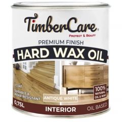 Масло защитное с твердым воском TimberCare Premium Finish Hard Wax Oil полуматовый Античный белый/Antique White (350067) 0,75 л