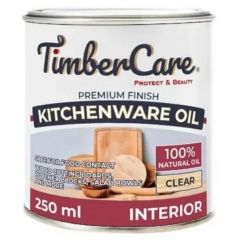 Масло для разделочных досок и деревянной посуды TimberCare Premium Finish Kitchenware Oil шелковисто-матовый прозрачный (350039) 0,25 л