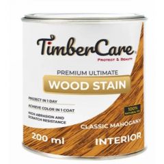Масло тонирующее высокой прочности для дерева TimberCare Premium Ultimate Wood Stain матовый Классический махагон/Classic Mahogany (350013) 0,2 л