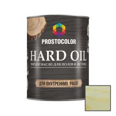 Твердое масло для полов и лестниц Prostocolor Hard Oil полуматовый бесцветный (101401) 0,75 л