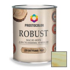 Масло-воск для столешниц и мебели Prostocolor Robust матовый бесцветный (101053) 0,75 л
