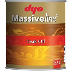 Тиковое масло для дерева DYO Massiveline Teak Oil 2,5 л