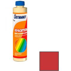 Краситель для колеровки водно-дисперсионных материалов Оптимист E 308 №153 Красный 0,75 л