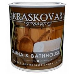 Масло Kraskovar Sauna & Bathhause для полков бани и сауны Бесцветный (1900001365) 0,75 л