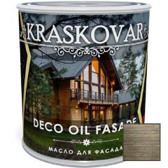 Масло для фасада Kraskovar Deco Oil Fasade Эбен (1900001629) 0,75 л