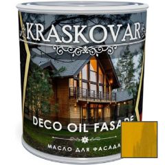 Масло для фасада Kraskovar Deco Oil Fasade Сочная дыня (1900001631) 0,75 л