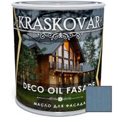Масло для фасада Kraskovar Deco Oil Fasade Аквамарин (1900001436) 0,75 л