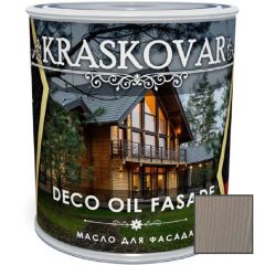 Масло для фасада Kraskovar Deco Oil Fasade Серое небо (1900001438) 0,75 л