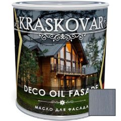 Масло для фасада Kraskovar Deco Oil Fasade Джинсовый (1900001559) 0,75 л