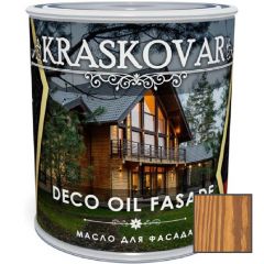 Масло для фасада Kraskovar Deco Oil Fasade Миндаль (1900001417) 0,75 л