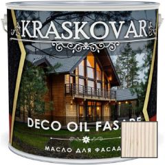 Масло для фасада Kraskovar Deco Oil Fasade Белоснежный (1900001562) 2,2 л