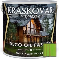 Масло для фасада Kraskovar Deco Oil Fasade Зеленый лайм (1900001633) 2,2 л