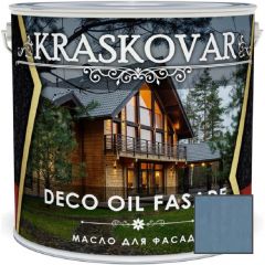 Масло для фасада Kraskovar Deco Oil Fasade Аквамарин (1900001440) 2,2 л