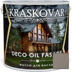 Масло для фасада Kraskovar Deco Oil Fasade Серое небо (1900001442) 2,2 л