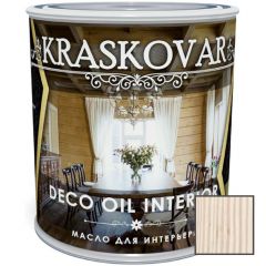 Масло для интерьера Kraskovar Deco Oil Interior Белоснежный (1900001448) 0,75 л