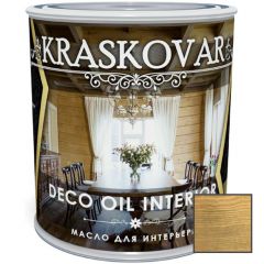 Масло для интерьера Kraskovar Deco Oil Interior Серый (1900001100) 0,75 л