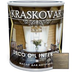 Масло для интерьера Kraskovar Deco Oil Interior Эбен (1900001101) 0,75 л