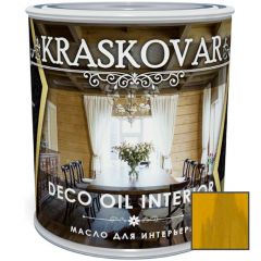 Масло для интерьера Kraskovar Deco Oil Interior Сочная дыня (1900001415) 0,75 л