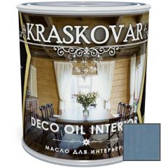 Масло для интерьера Kraskovar Deco Oil Interior Аквамарин (1900001420) 0,75 л