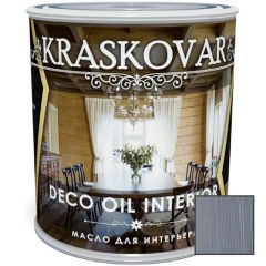 Масло для интерьера Kraskovar Deco Oil Interior Джинсовый (1900001544) 0,75 л