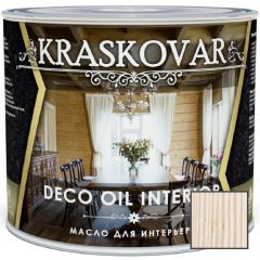 Масло для интерьера Kraskovar Deco Oil Interior Белоснежный (1900001449) 2,2 л