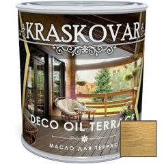 Масло для террас Kraskovar Deco Oil Terrace Серый (1900001621) 0,75 л