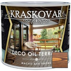 Масло для террас Kraskovar Deco Oil Terrace Орех гварнери (1900001602) 2,2 л