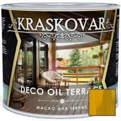 Масло для террас Kraskovar Deco Oil Terrace Сочная дыня (1900001627) 2,2 л