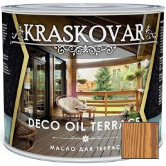 Масло для террас Kraskovar Deco Oil Terrace Миндаль (1900001408) 2,2 л