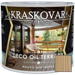 Масло для террас Kraskovar Deco Oil Terrace Ваниль (1900001628) 2,2 л