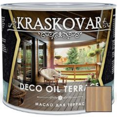 Масло для террас Kraskovar Deco Oil Terrace Крем-брюле (1900001557) 2,2 л