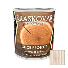 Масло для защиты торцов Kraskovar Slice Protect Белоснежный (1900001638) 0.75 л