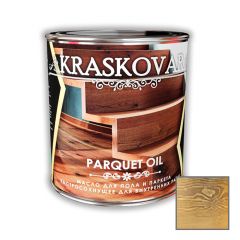 Масло для пола и паркета быстросохнущее Kraskovar Parquet Oil тоскана (1900001754) 0,75 л