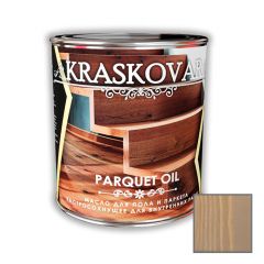 Масло для пола и паркета быстросохнущее Kraskovar Parquet Oil крем брюле (1900001758) 0,75 л
