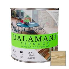 Масло для террас Kraskovar (Красковар) Dalamant Terrace Белый (ДЛ-00001130) 2 л