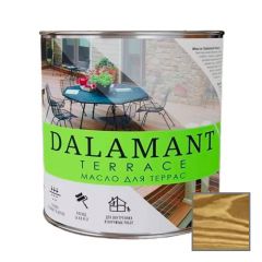 Масло для террас Kraskovar (Красковар) Dalamant Terrace Тик (ДЛ-00001138) 2 л