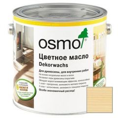 Масло цветное прозрачное Osmo Dekorwachs Transparente Tone бесцветное (3101) 0,125 л