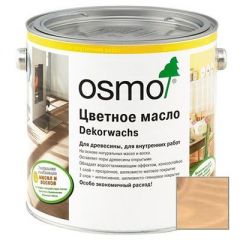 Масло цветное прозрачное Osmo Dekorwachs Transparente Tone бук дымчатый (3102) 0,125 л