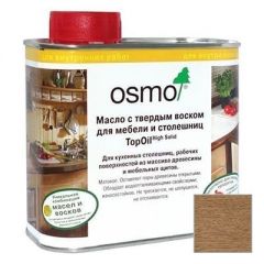 Масло с твердым воском Osmo TopOil для мебели и столешниц акация (3061) 0,5 л