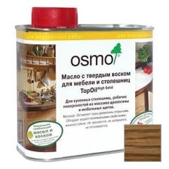 Масло с твердым воском Osmo TopOil для мебели и столешниц терра (3038) 0,5 л