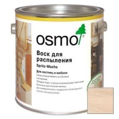 Воск для распыления Osmo Spritz-Wachs белый прозрачный (3066) 2,5 л