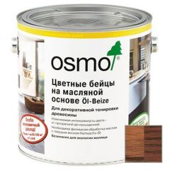 Цветные бейцы на масляной основе Osmo Ol-Beize ятоба (3516) 0,125 л