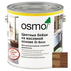 Цветные бейцы на масляной основе Osmo Ol-Beize коньяк (3543) 0,125 л