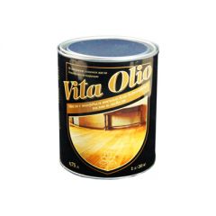 Масло с твердым воском для пола и мебели Vita Olio Прозрачный 0,75 л