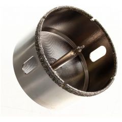 Коронка алмазная по керамике и кафелю Trio-Diamond (Трио-Диамонд) с центрирующим сверлом 70 мм (400070)